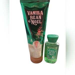 Bath & Body Works Vanilla Bean Noel Body Wash And Shower Gel